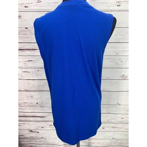 Open Trail‎ Blue Men’s Size Medium Muscle Style Tank Top - Picture 3 of 9